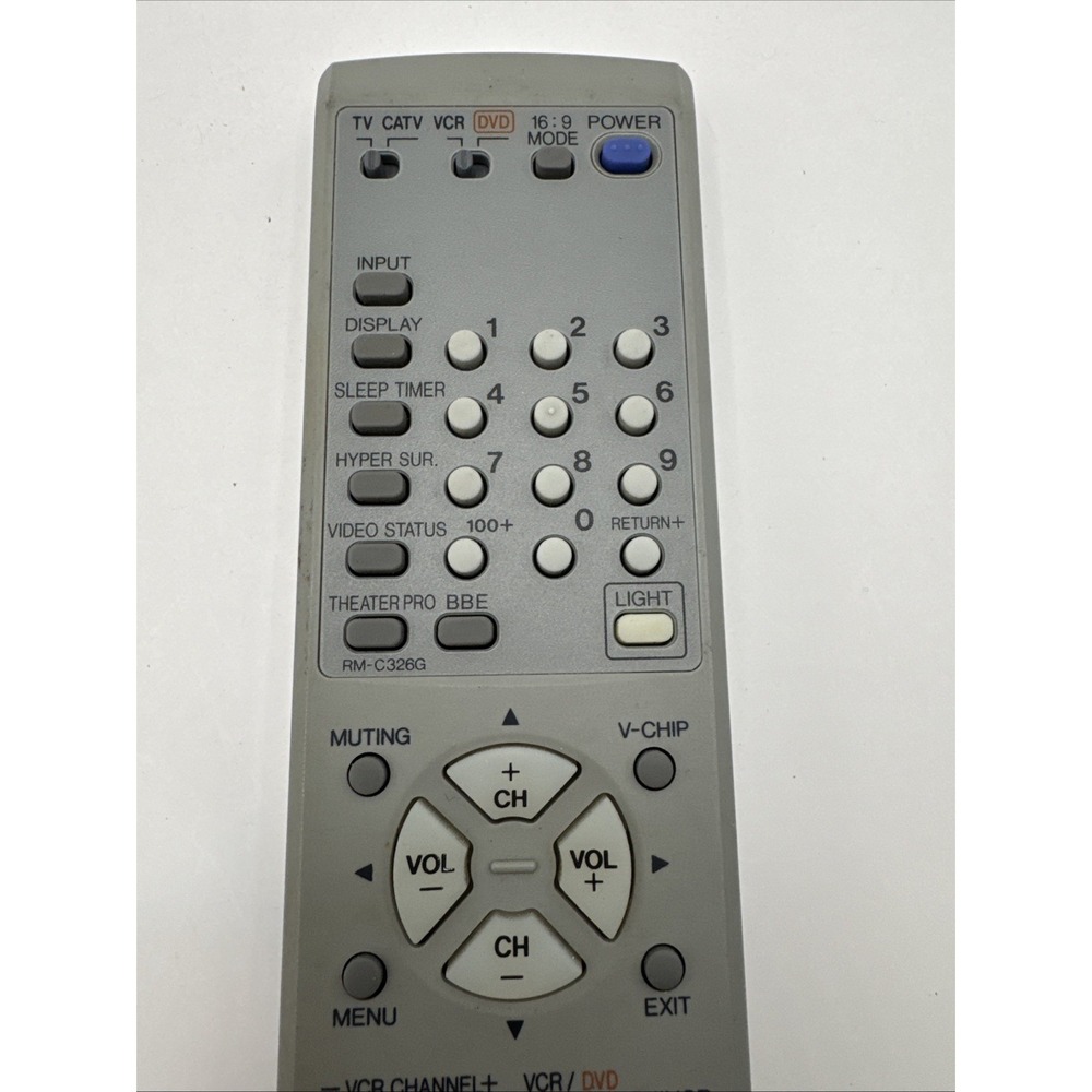 JVC R-C326G Remote Control - Picture 5 of 5